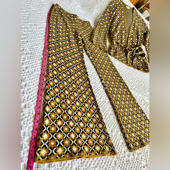 Anthropologie - Maeve brand - beautiful 2 piece pantsuit - retro vibes - Sz S-M - Picture 14 of 15